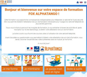 Plateforme Fox AlphaTango - Accueil 