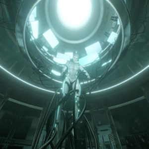robot cyberpunk VR