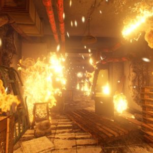 incendie the prison VR