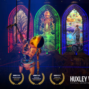 robot suspendu huxley VR